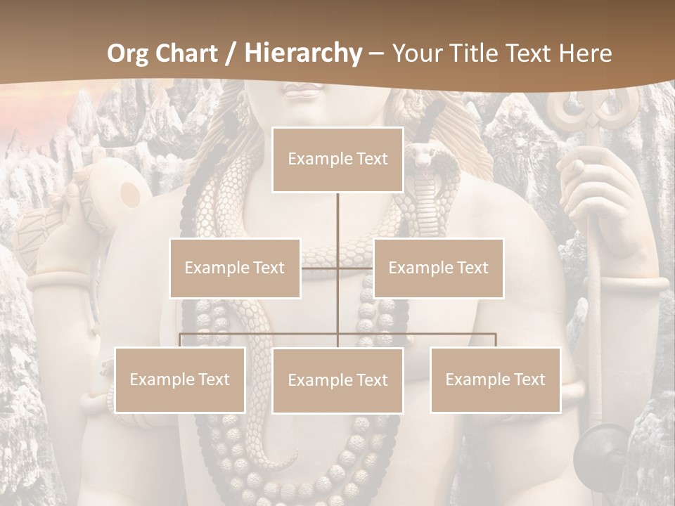 Gesture Outdoors Mythology PowerPoint Template
