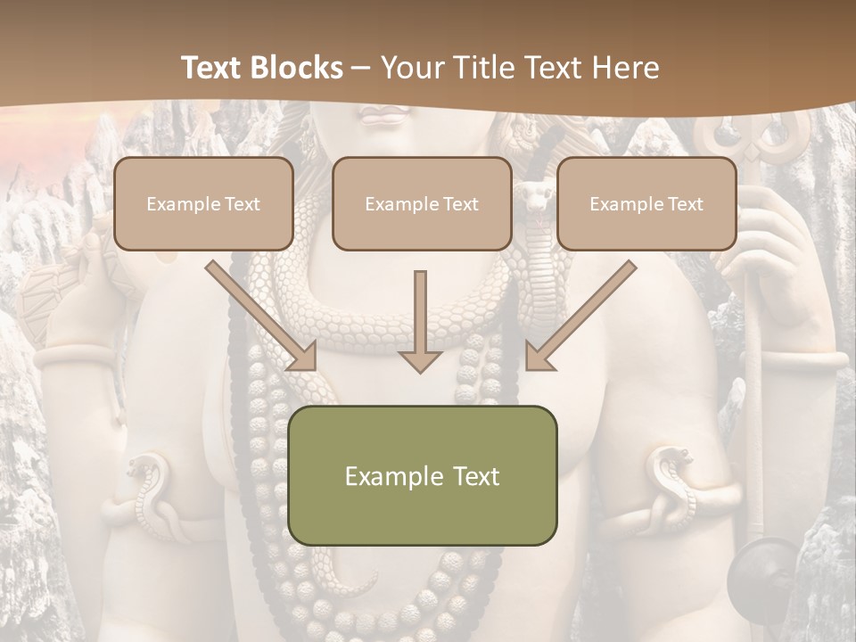 Gesture Outdoors Mythology PowerPoint Template
