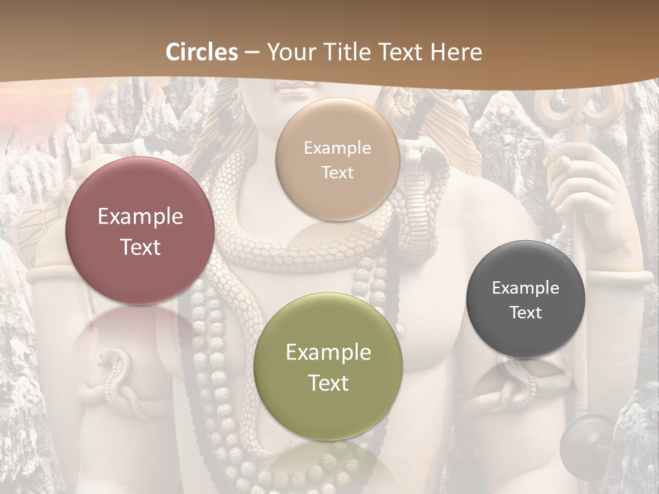 Gesture Outdoors Mythology PowerPoint Template