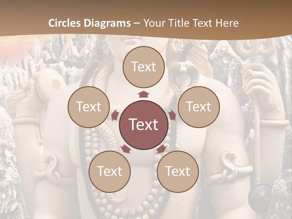 Gesture Outdoors Mythology PowerPoint Template