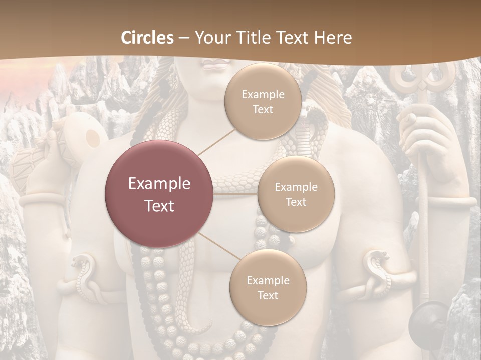 Gesture Outdoors Mythology PowerPoint Template