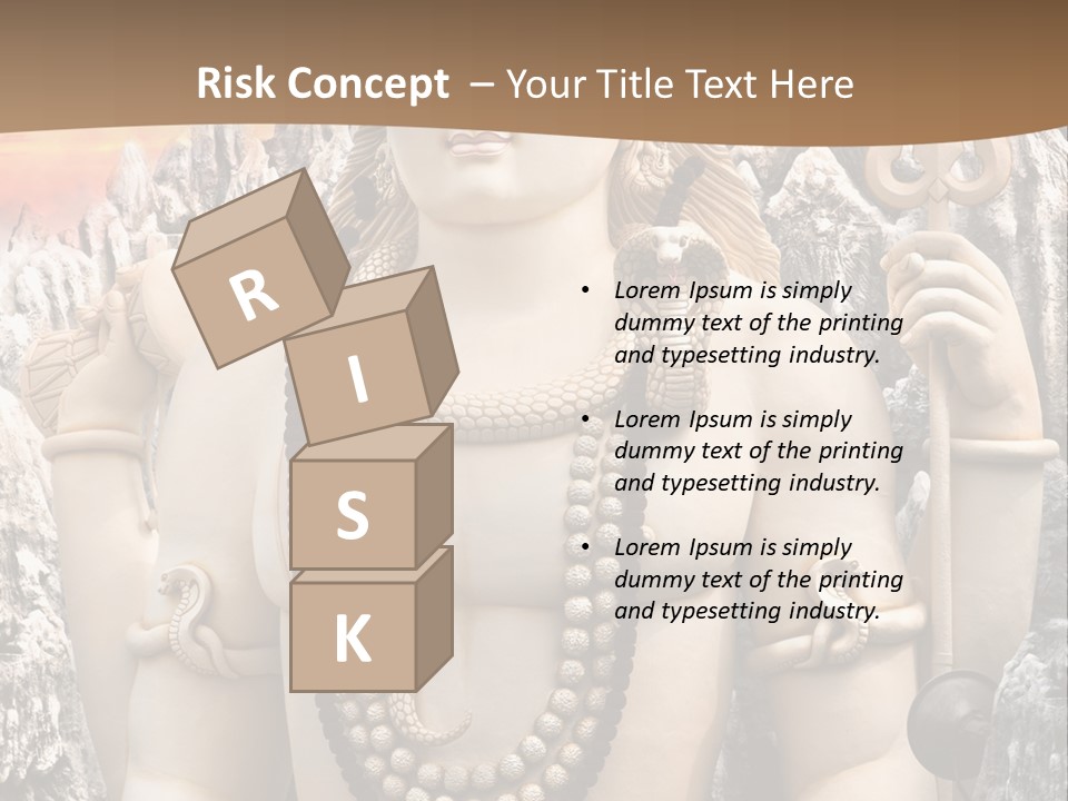 Gesture Outdoors Mythology PowerPoint Template