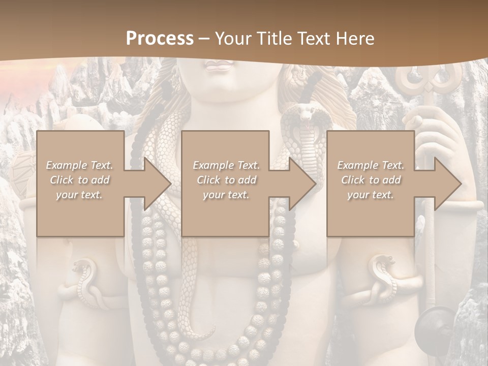 Gesture Outdoors Mythology PowerPoint Template