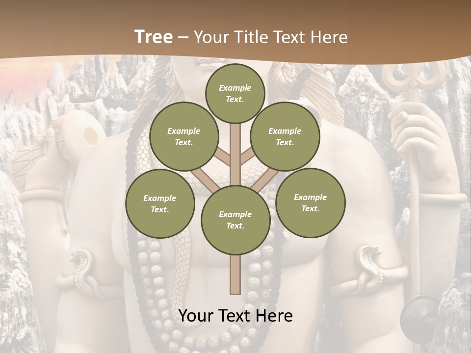 Gesture Outdoors Mythology PowerPoint Template