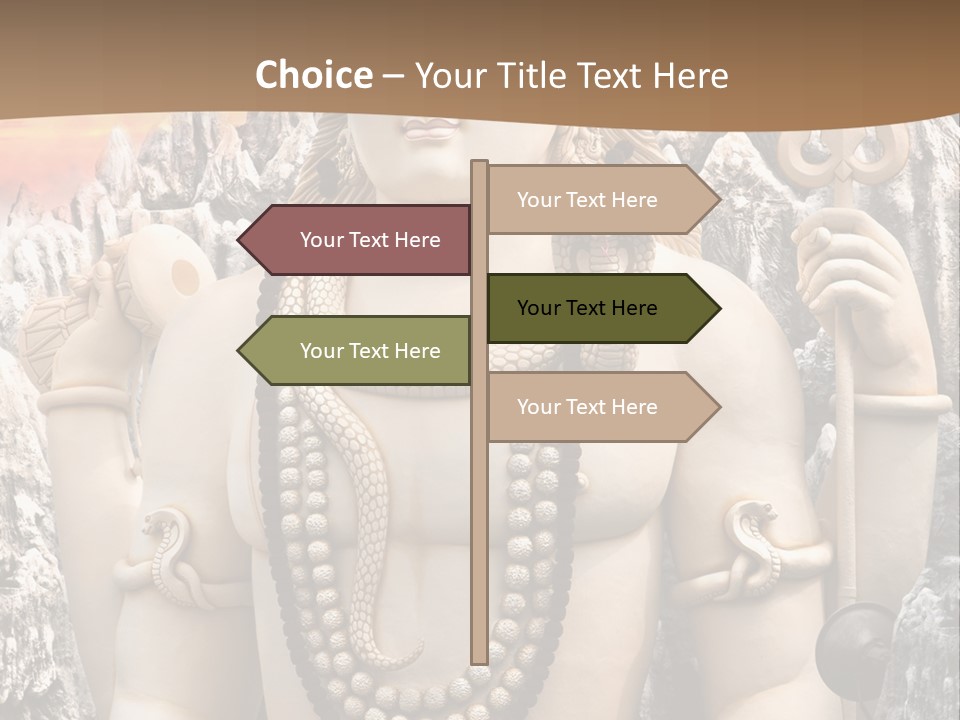 Gesture Outdoors Mythology PowerPoint Template