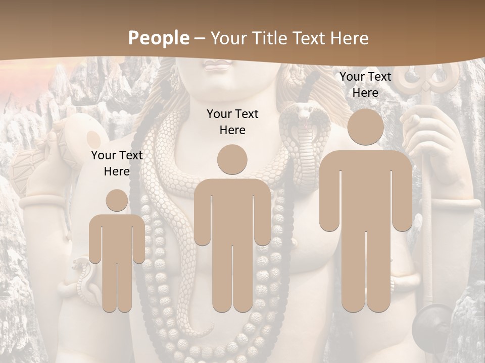 Gesture Outdoors Mythology PowerPoint Template