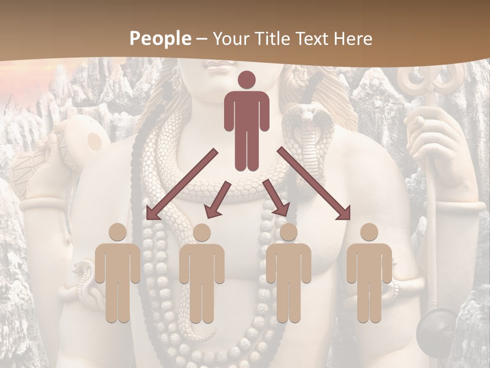 Gesture Outdoors Mythology PowerPoint Template