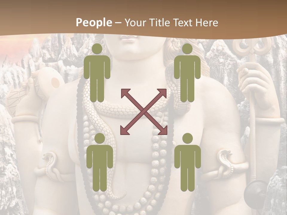 Gesture Outdoors Mythology PowerPoint Template