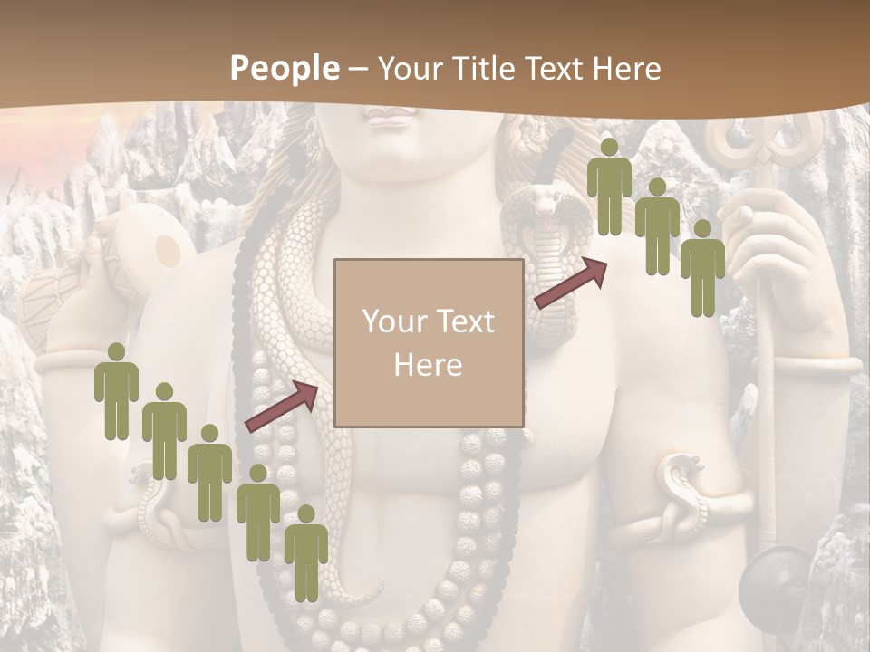 Gesture Outdoors Mythology PowerPoint Template