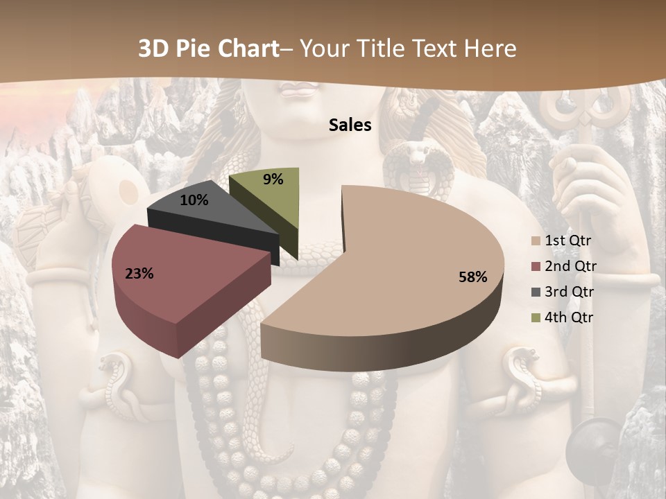 Gesture Outdoors Mythology PowerPoint Template