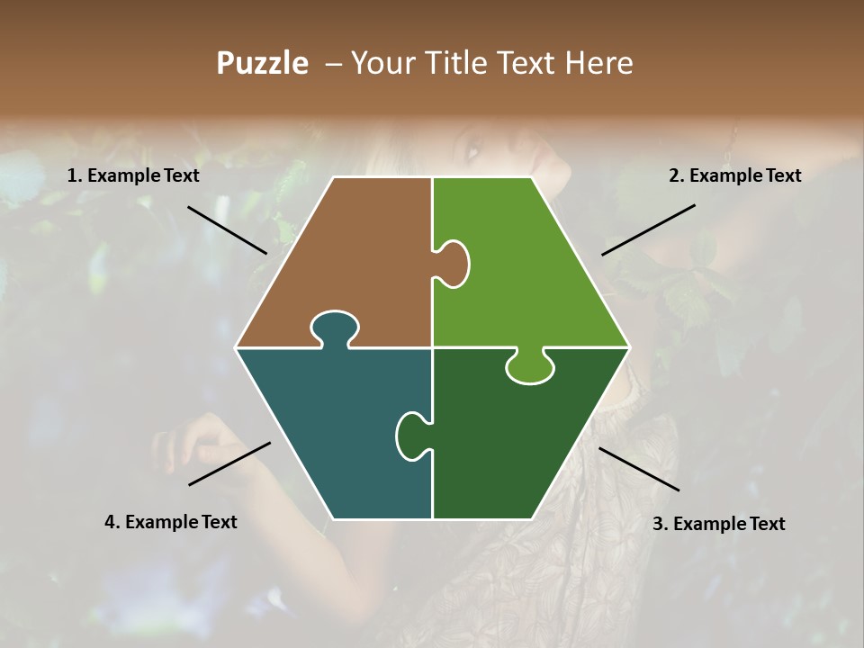 Lovely Person Background PowerPoint Template