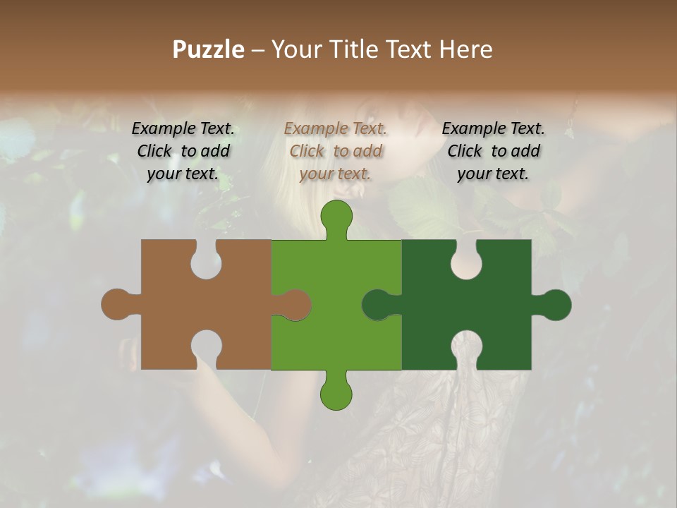 Lovely Person Background PowerPoint Template