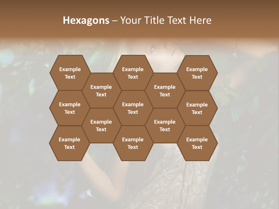 Lovely Person Background PowerPoint Template