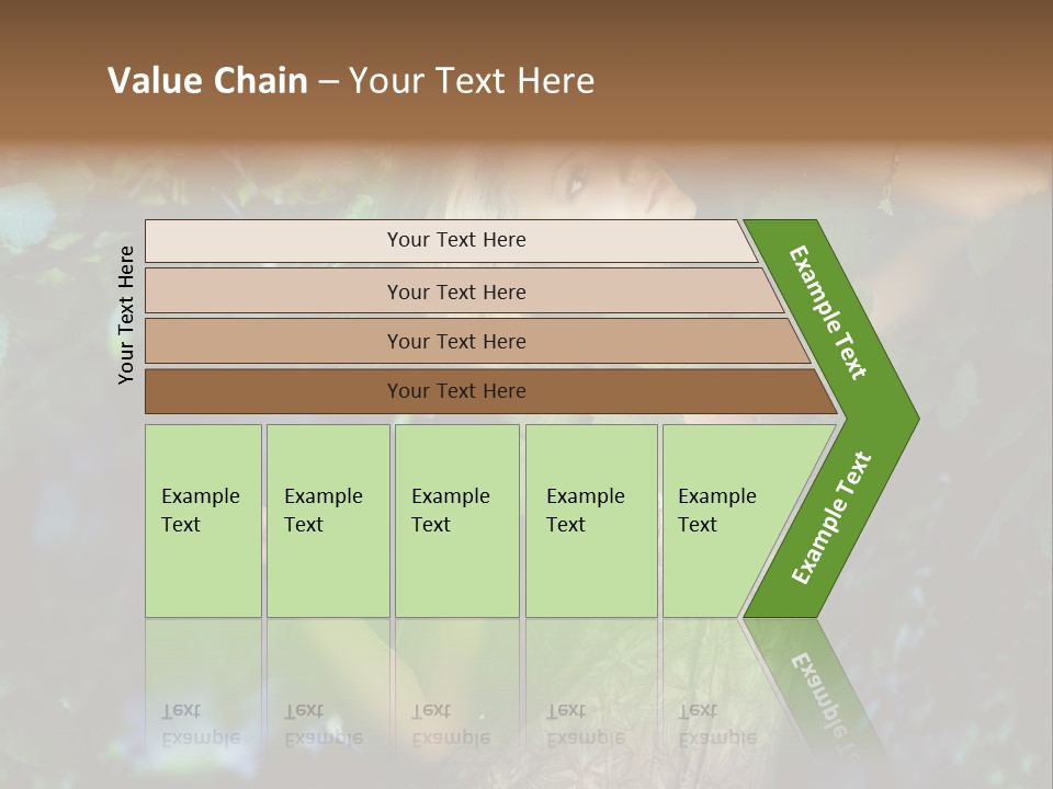Lovely Person Background PowerPoint Template