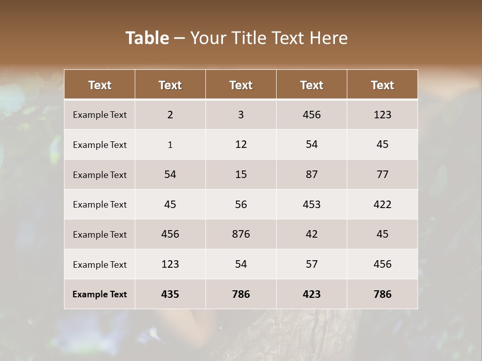 Lovely Person Background PowerPoint Template