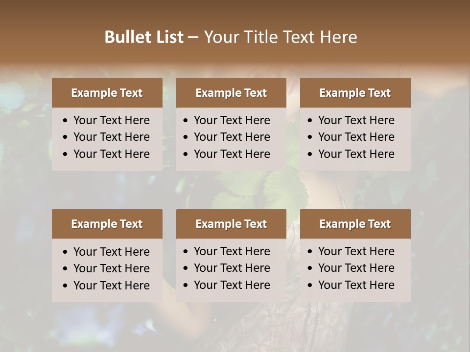 Lovely Person Background PowerPoint Template