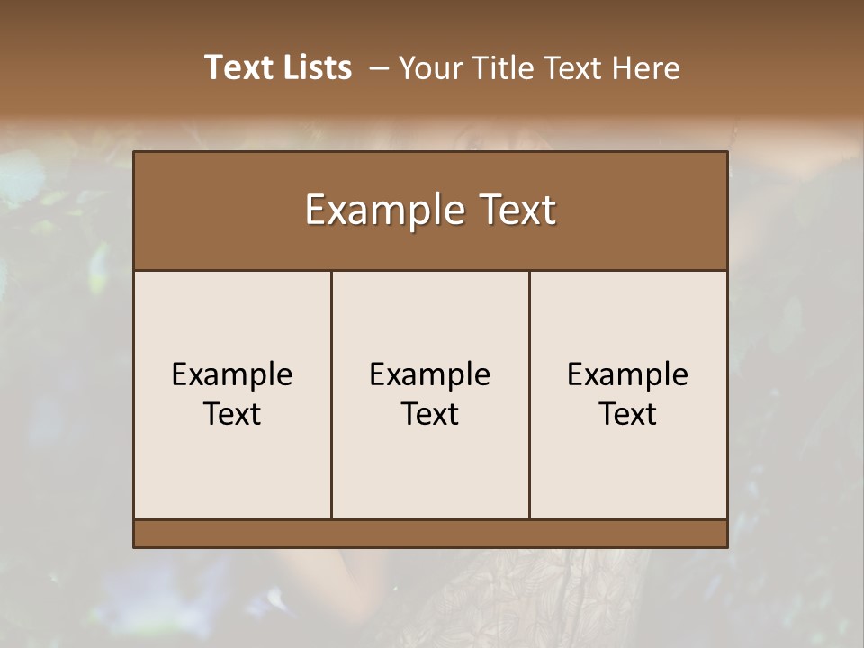 Lovely Person Background PowerPoint Template