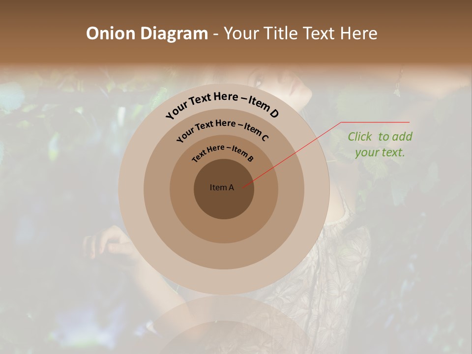 Lovely Person Background PowerPoint Template