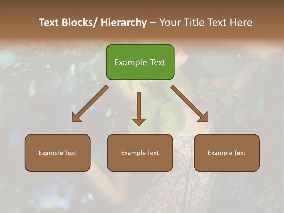 Lovely Person Background PowerPoint Template