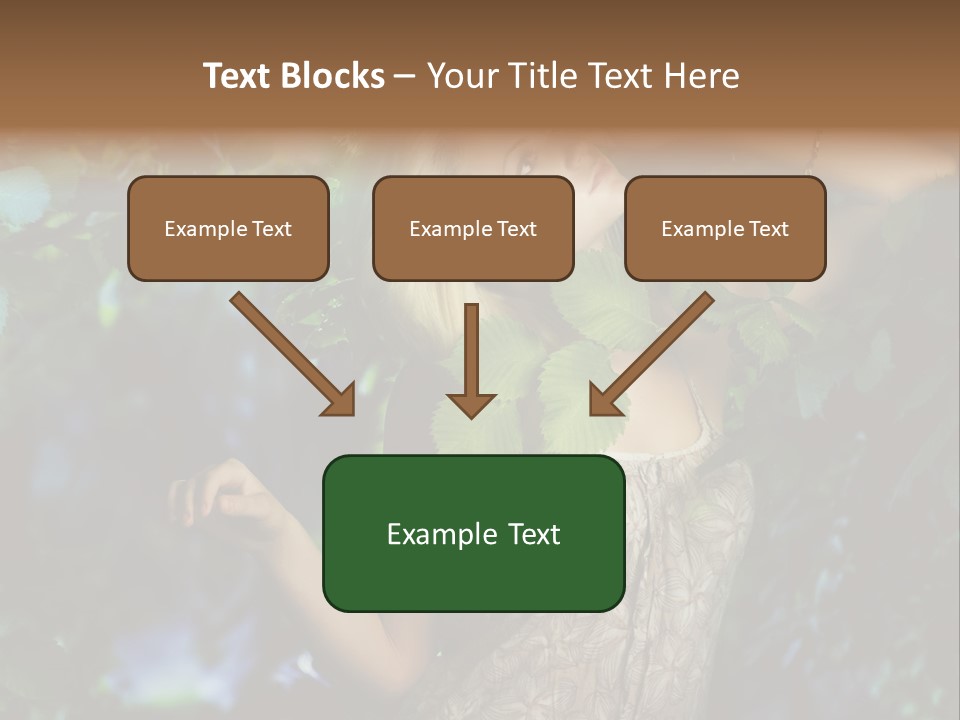 Lovely Person Background PowerPoint Template