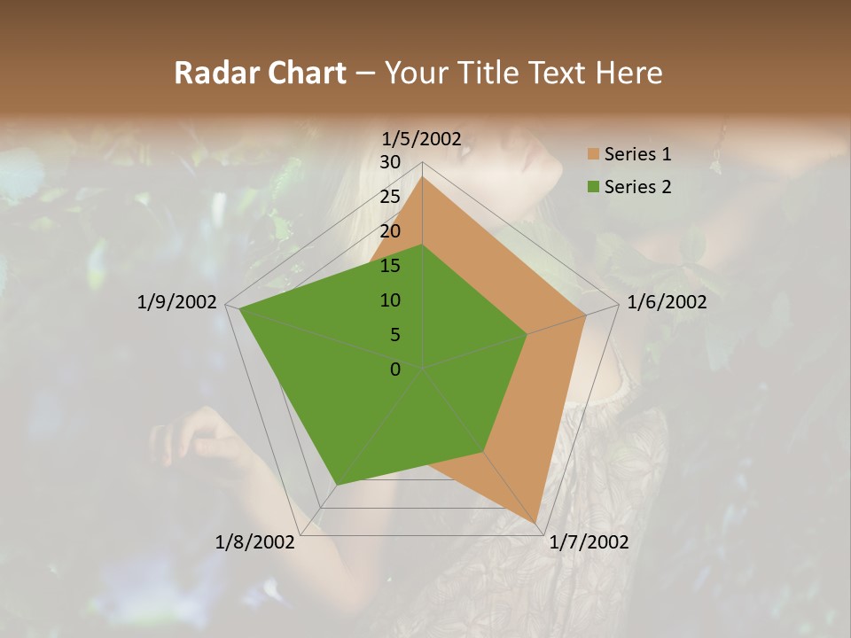 Lovely Person Background PowerPoint Template