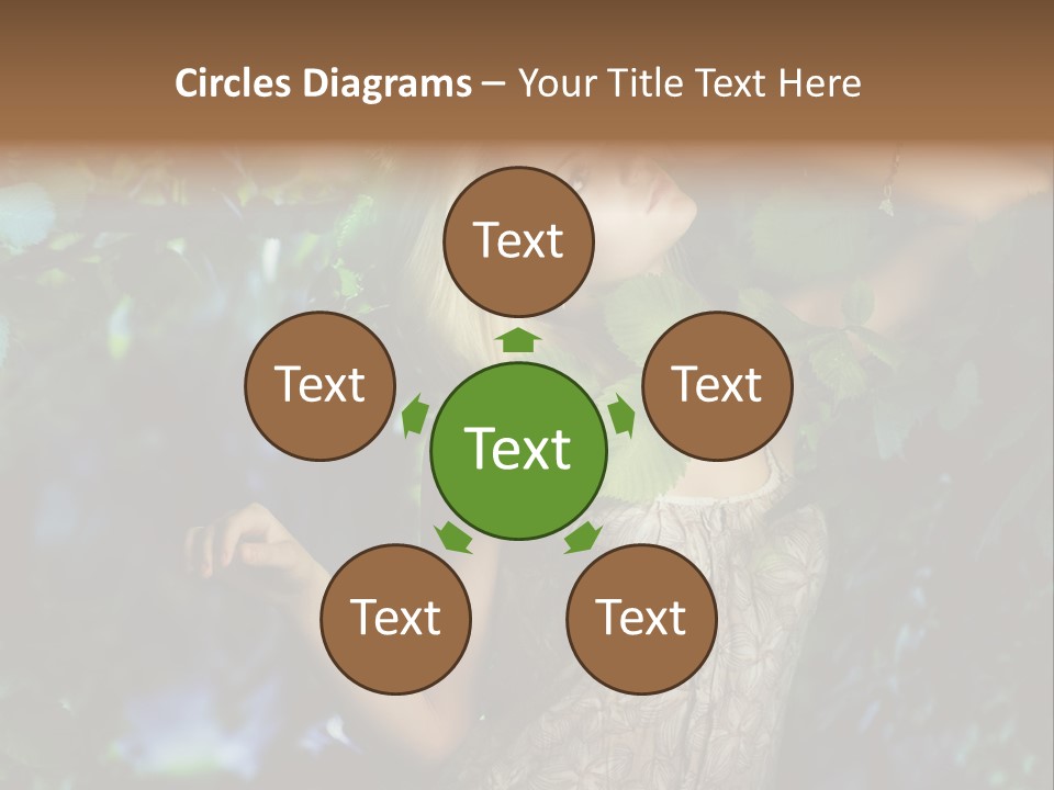 Lovely Person Background PowerPoint Template