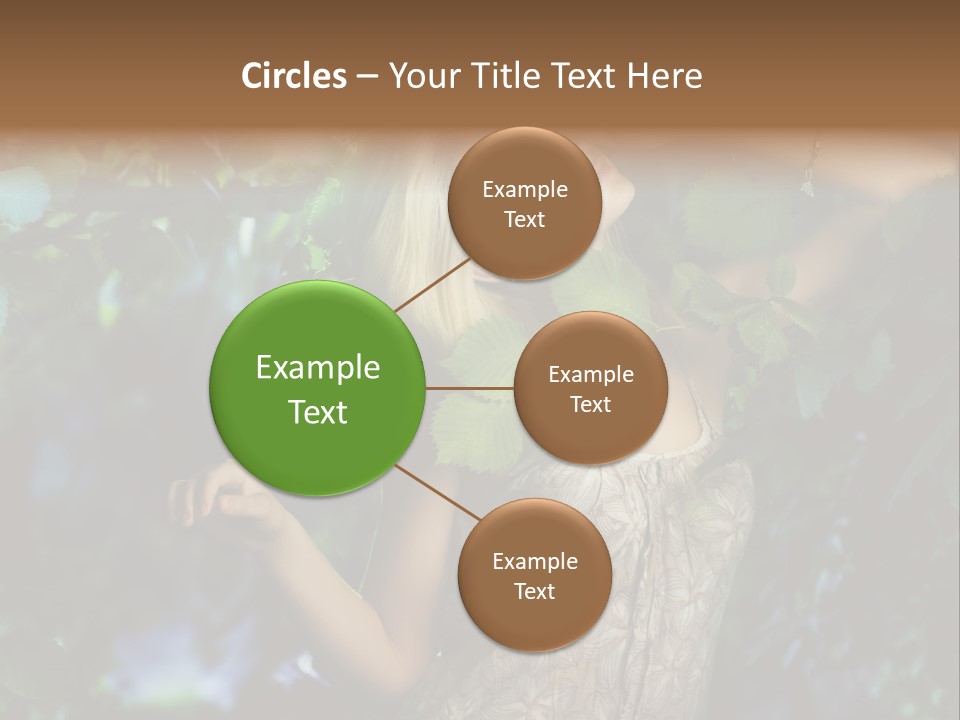 Lovely Person Background PowerPoint Template