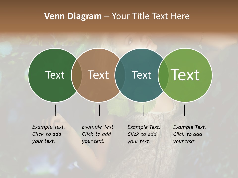 Lovely Person Background PowerPoint Template