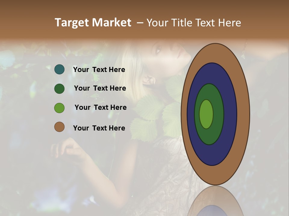 Lovely Person Background PowerPoint Template