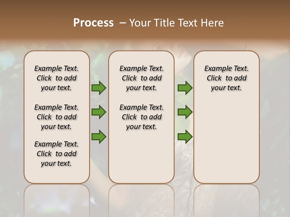Lovely Person Background PowerPoint Template