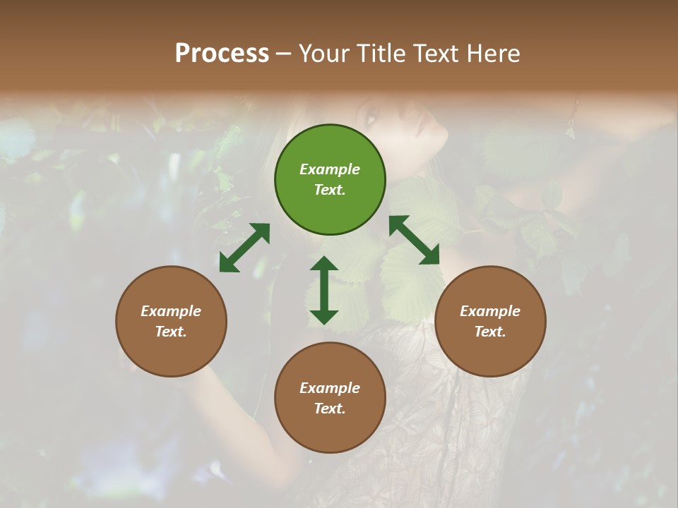 Lovely Person Background PowerPoint Template