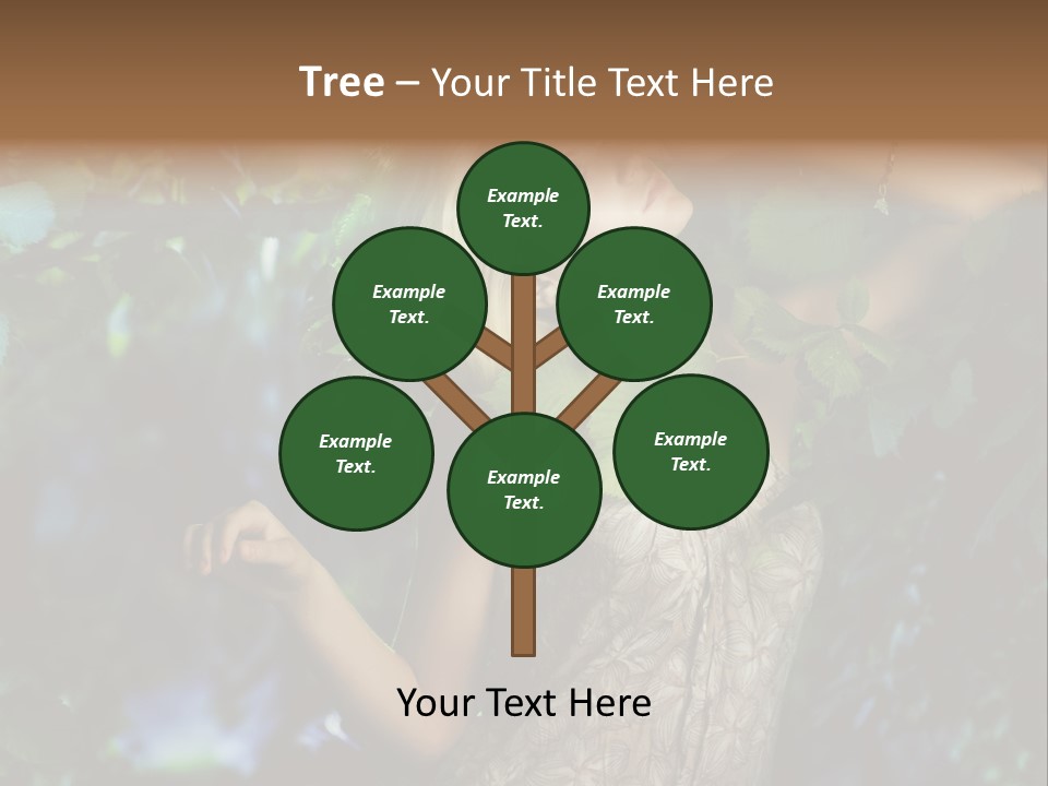 Lovely Person Background PowerPoint Template