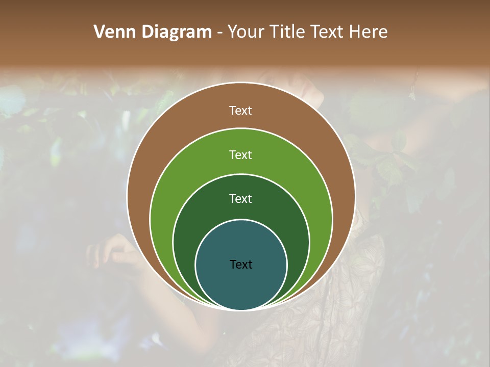 Lovely Person Background PowerPoint Template