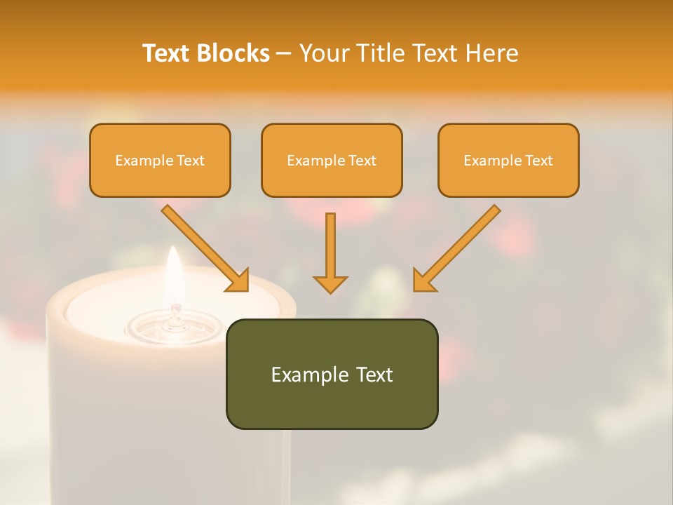 Coffin Casket Morgue PowerPoint Template