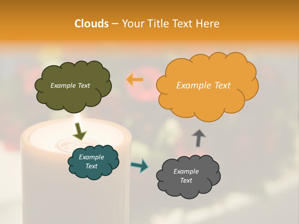 Coffin Casket Morgue PowerPoint Template