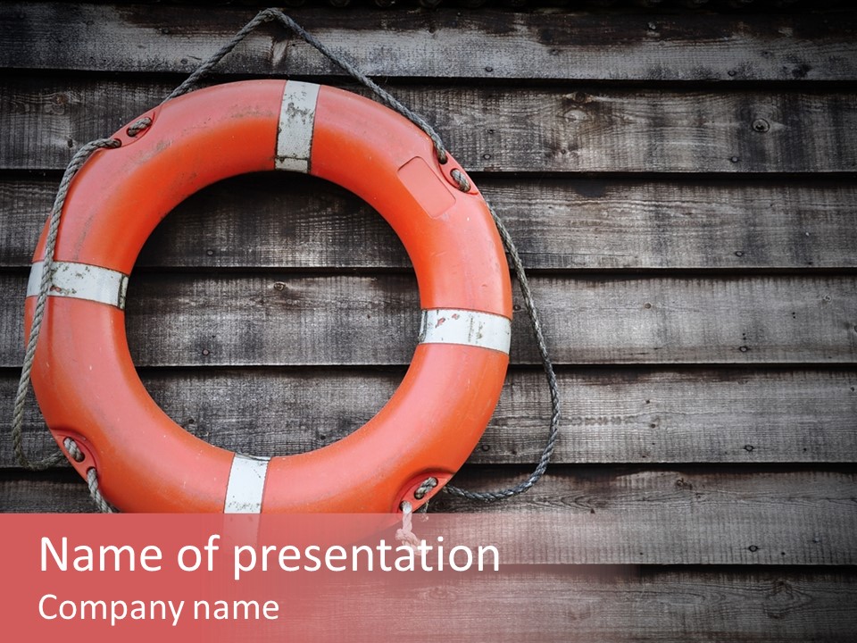 Buoy Swimming Marine PowerPoint Template