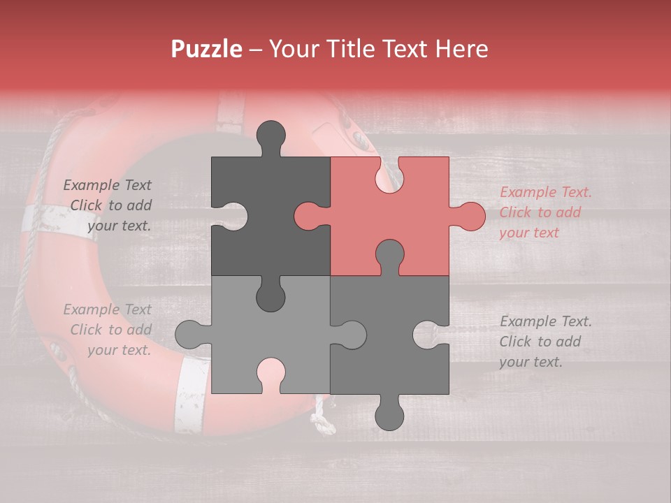 Buoy Swimming Marine PowerPoint Template