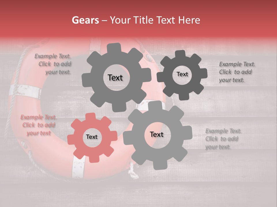 Buoy Swimming Marine PowerPoint Template