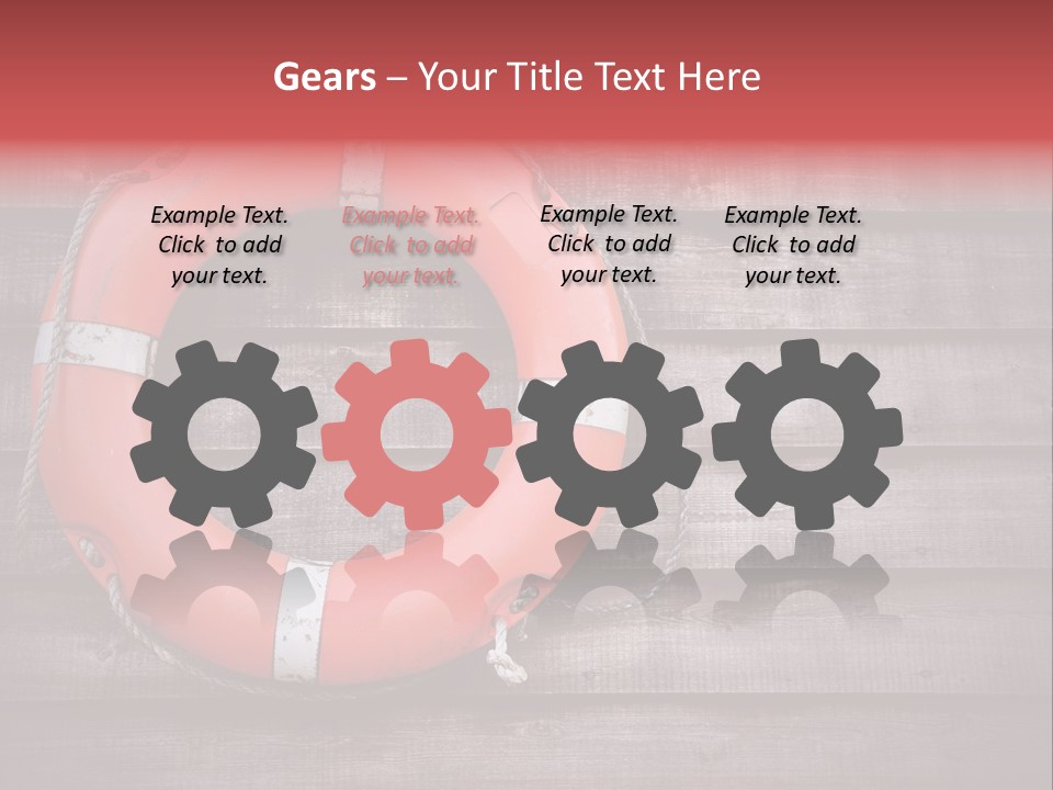 Buoy Swimming Marine PowerPoint Template