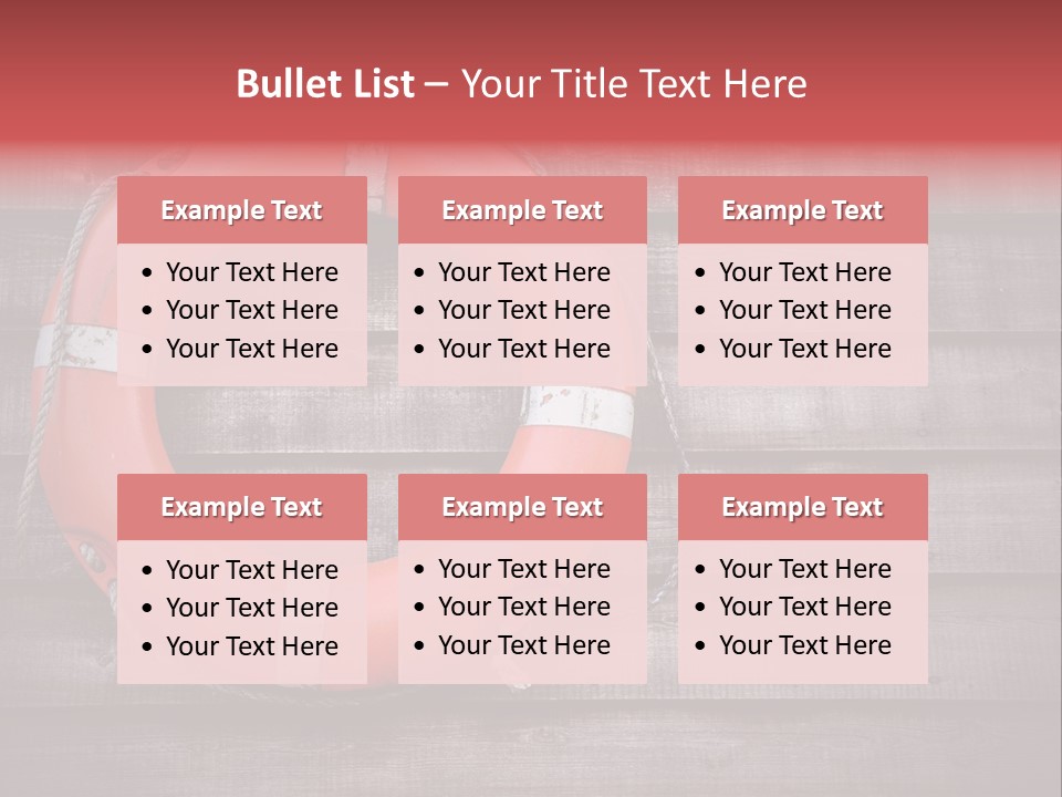 Buoy Swimming Marine PowerPoint Template