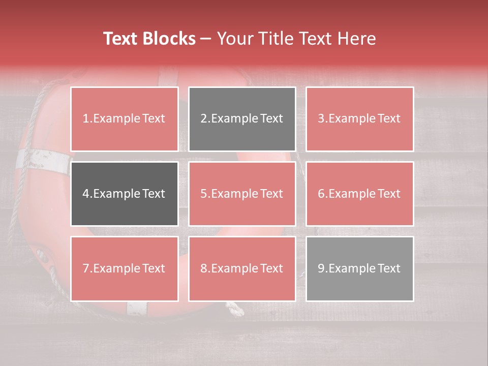 Buoy Swimming Marine PowerPoint Template