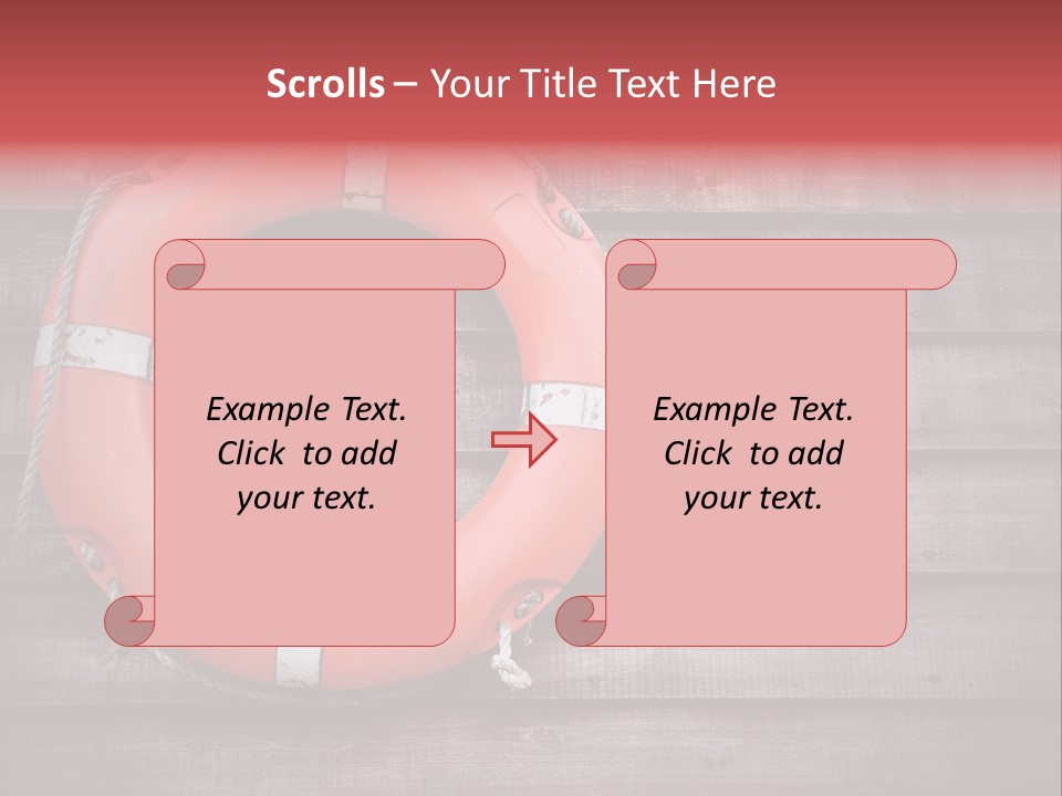 Buoy Swimming Marine PowerPoint Template