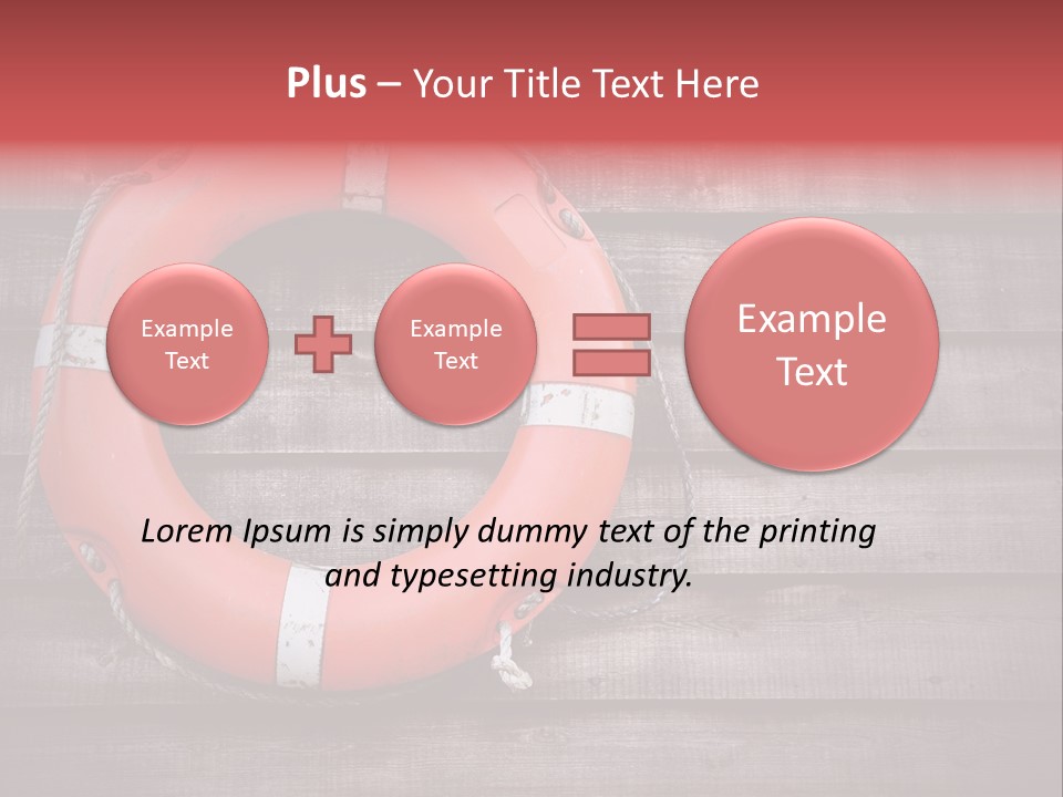 Buoy Swimming Marine PowerPoint Template
