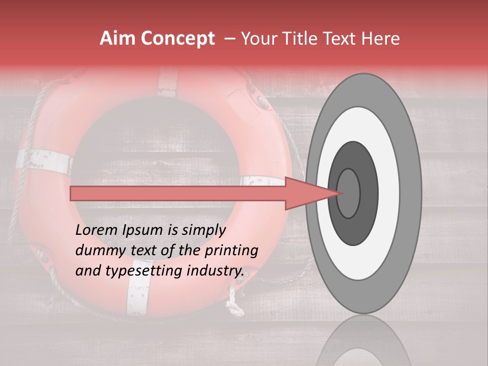 Buoy Swimming Marine PowerPoint Template