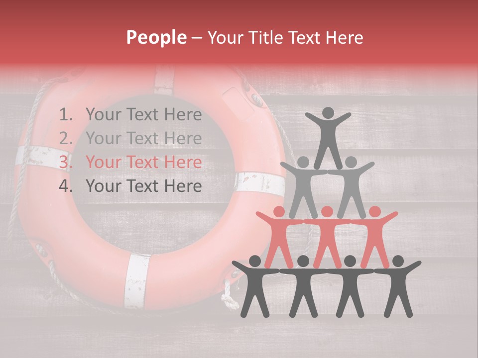 Buoy Swimming Marine PowerPoint Template