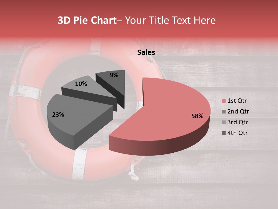 Buoy Swimming Marine PowerPoint Template