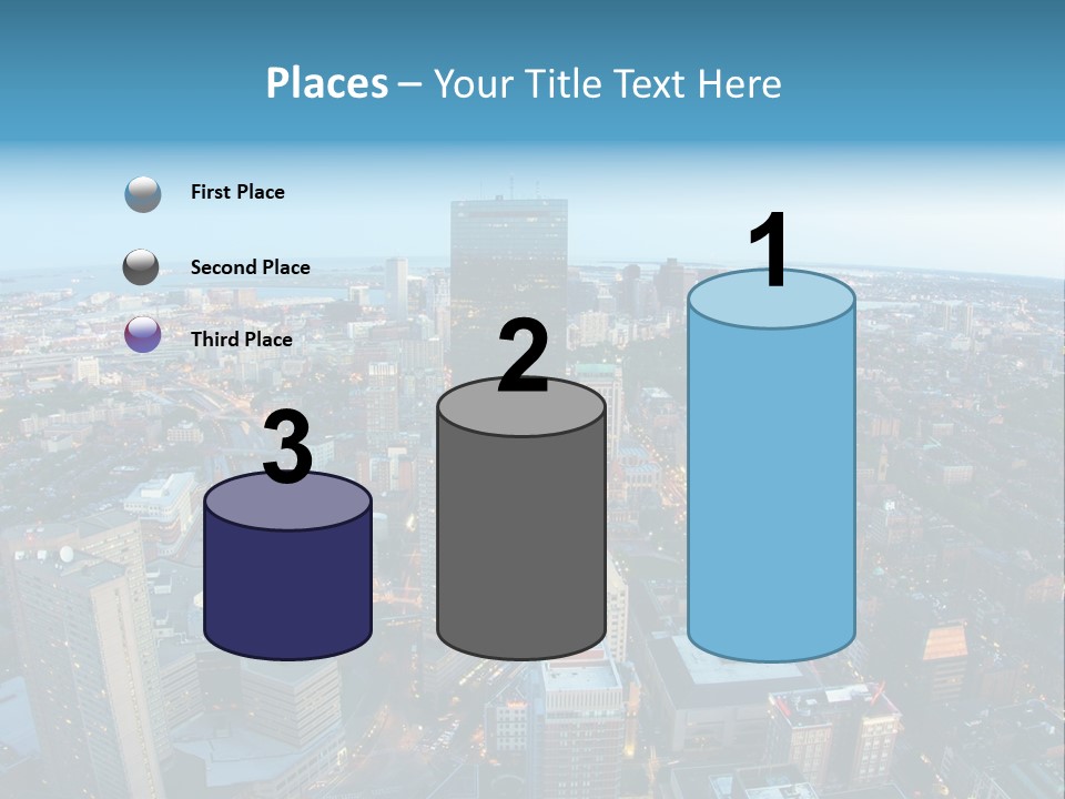 Famous Night Fisheye PowerPoint Template