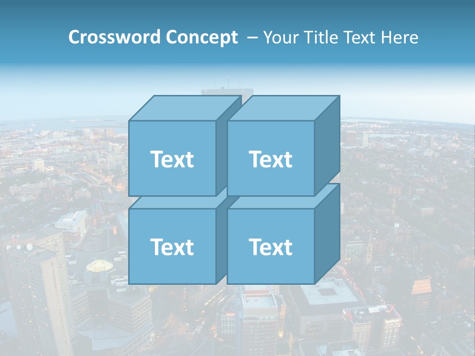 Famous Night Fisheye PowerPoint Template