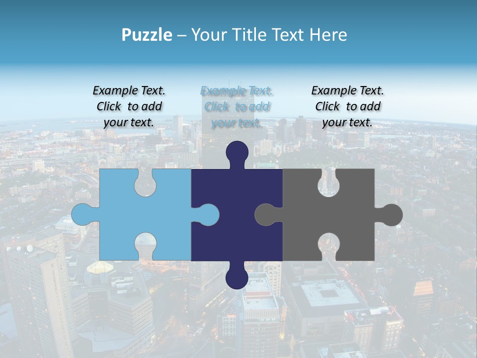 Famous Night Fisheye PowerPoint Template