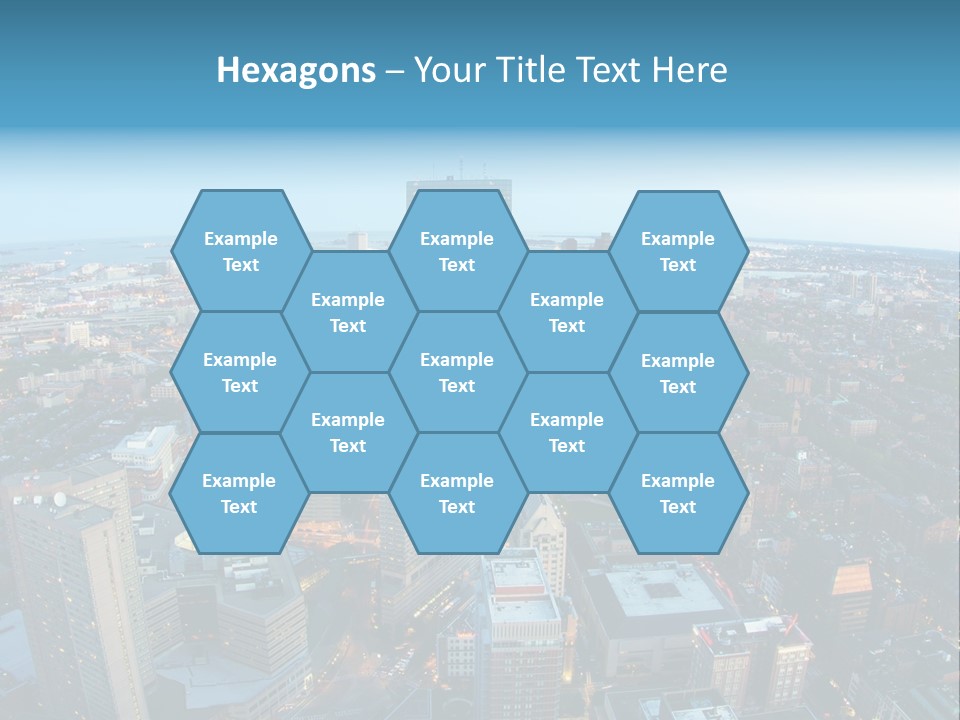 Famous Night Fisheye PowerPoint Template